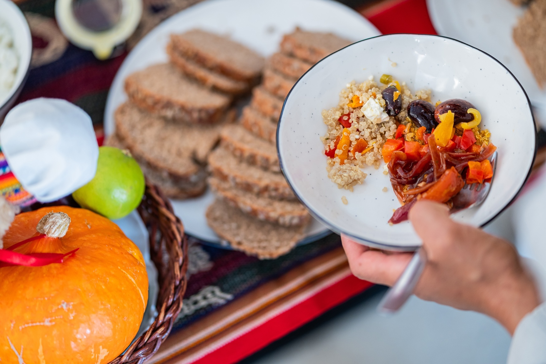 Workshop Gesundes Essen in der Arbeit-Quinua Bowl